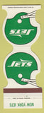 Matchbook Cover - New York Jets Football 1980 Bank North Branford CT