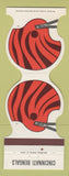 Matchbook Cover - Cincinnati Bengals Football 1983 Bank Florence KY
