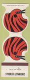 Matchbook Cover - Cincinnati Bengals Football 1984 Northern KY Bank & Trust