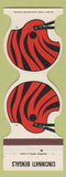 Matchbook Cover - Cincinnati Bengals Football 1984 St Mary Credit Union