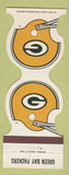 Matchbook Cover - Green Bay Packers Football 1982 Grosenick's Brookfield WI