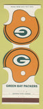 Matchbook Cover - Green Bay Packers Football 1977 Bank Pittsville Vesper WI