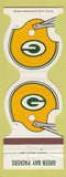 Matchbook Cover - Green Bay Packers Football 1985 M&I Bank Watertown WI
