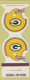 Matchbook Cover - Green Bay Packers Football 1984 Dairy State Bank Rice Lake WI