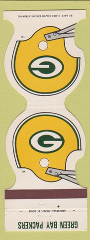 Matchbook Cover - Green Bay Packers Football 1984 Dairy State Bank Rice Lake WI
