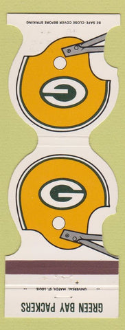 Matchbook Cover - Green Bay Packers Football 1979 Jefferson County Bank WI