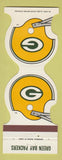 Matchbook Cover - Green Bay Packers Football 1981 Ettco Wire Ridgewood NY