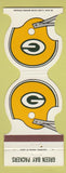 Matchbook Cover - Green Bay Packers Football 1981 Walker's Beaver Dam WI