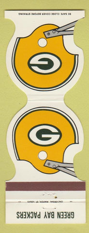 Matchbook Cover - Green Bay Packers Football 1981 Walker's Beaver Dam WI