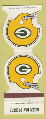 Matchbook Cover - Green Bay Packers Football 1983 Hilton Troy MI
