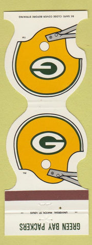Matchbook Cover - Green Bay Packers Football 1984 Trane Employees Credit Union