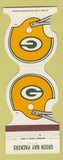 Matchbook Cover - Green Bay Packers Football 1984 Grosenicks Restaurant