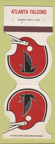 Matchbook Cover - Atlanta Falcons Football 1980 Rusty's Marietta GA