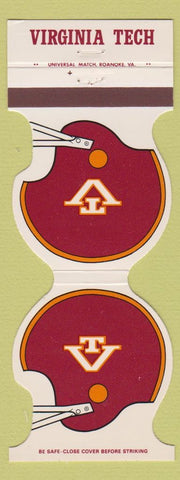 Matchbook Cover - Virginia Tech Hokies Football 1981 Phil Cutright Roanoke VA