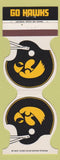 Matchbook Cover - Iowa Hawkeyes Football 1981 Climate Control Iowa City IA