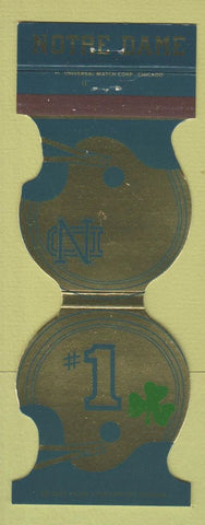 Matchbook Cover - Notre Dame Irish Football 1985 Holiday Inn South Bend IN