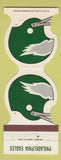 Matchbook Cover - Philadelphia Eagles Football 1981 Pirates Inn Rancocas