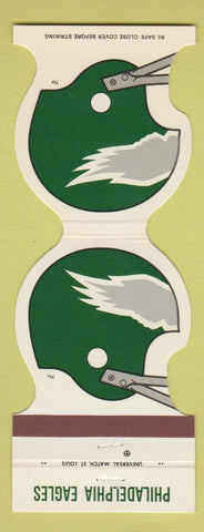 Matchbook Cover - Philadelphia Eagles Football 1981 Pirates Inn Rancocas