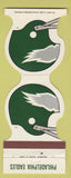 Matchbook Cover - Philadelphia Eagles Football 1982 Merz Tours Philadelphia PA
