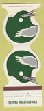 Matchbook Cover - Philadelphia Eagles Football 1982 Chevrolet Bala Cynwyd PA