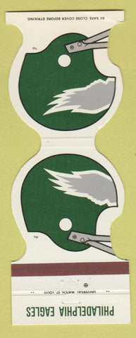 Matchbook Cover - Philadelphia Eagles Football 1982 Chevrolet Bala Cynwyd PA