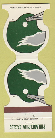 Matchbook Cover - Philadelphia Eagles Football 1982 Alvino's Langhorne PA