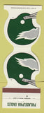 Matchbook Cover - Philadelphia Eagles Football 1981 Bethlehem PA Credit Union