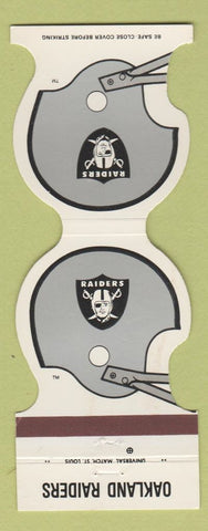 Matchbook Cover - Oakland Raiders Football 1982 RMS Convention