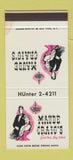 Matchbook Cover Maude Craig's Restaurant Great Neck LI NY STAINED 30 Stk SAMPLE