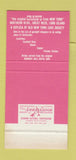 Matchbook Cover Maude Craig's Restaurant Great Neck LI NY STAINED 30 Stk SAMPLE