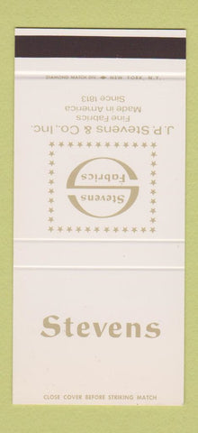 Matchbook Cover - Stevens Fabrics  30 Stk SAMPLE