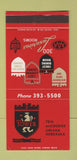 Matchbook Cover - New Tower Hotel Courts Omaha NE WEAR 30 Stk SAMPLE