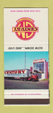 Matchbook Cover - Century Trucking Motor Freight Minneapolis MN 30 Stk SAMPLE