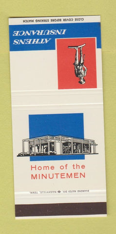 Matchbook Cover - Athens Insurance GA? 30 Stk SAMPLE