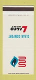 Matchbook Cover - Long Island Lighting Company Mineola LI NY 30 Stk SAMPLE