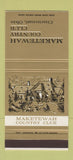 Matchbook Cover - Maketewah Country Club Cincinnati OH 30 Stk SAMPLE