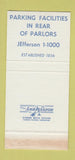 Matchbook Cover - Arthur Donnelly Funeral Home St Louis MO 30 Stk SAMPLE
