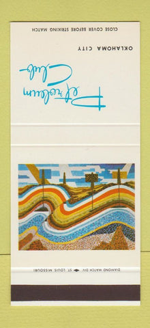 Matchbook Cover - Petroleum Club of Oklahoma City OK 30 Stk SAMPLE
