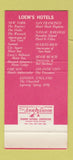 Matchbook Cover - Traymore Hotel Atlantic City NJ 30 Stk SAMPLE