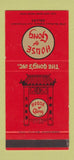 Matchbook Cover - House of Gong Dallas TX Chinese 30 Stk SAMPLE