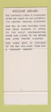 Matchbook Cover - Captains Cabin East Longmeadow MA 30 Stk SAMPLE