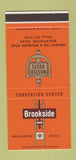 Matchbook Cover - Brookside Inn Waxahachie TX 30 Stk SAMPLE
