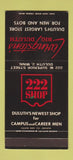 Matchbook Cover - Livingston's Men's Clothes Duluth MN 30 Stk SAMPLE