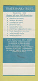 Matchbook Cover - Trade Bank and Trust New York City 30 Stk SAMPLE