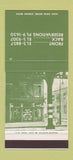 Matchbook Cover - Restaurant New York City 30 Stk SAMPLE