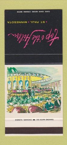 Matchbook Cover - Top o the Hilton St Paul MN 30 Stk SAMPLE