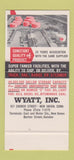 Matchbook Cover - Wyatt Fuel Oil New Haven CT 30 Stk SAMPLE