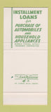 Matchbook Cover - First Bank of Commerce 30 Stk SAMPLE