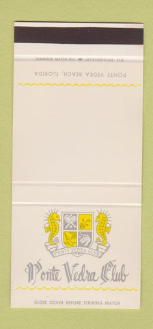 Matchbook Cover - Ponte Vedra Club Ponte Vedra Beach FL WEAR 30 Stk SAMPLE