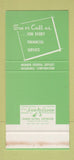 Matchbook Cover - Eufaula Bank and Trust AL 30 Stk SAMPLE